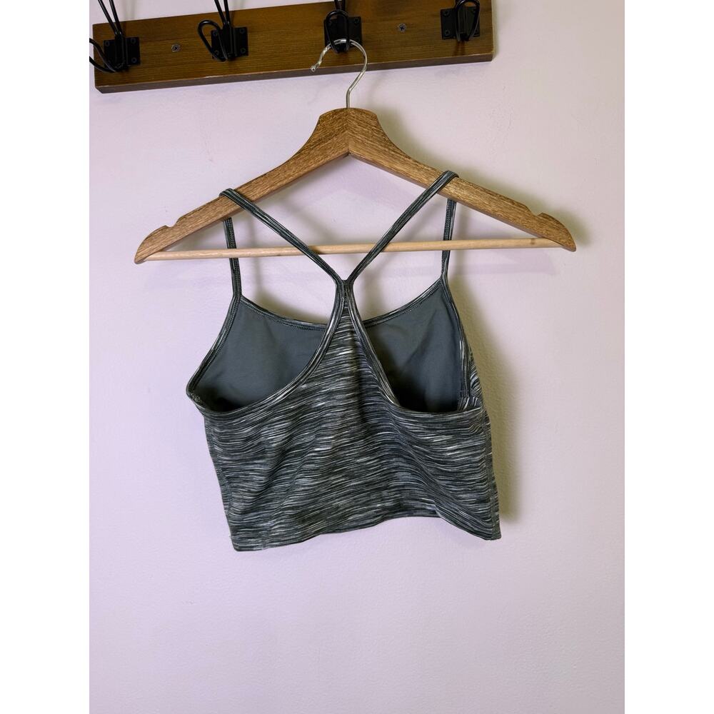 Aerie OFFLINE The Hugger Recharge Green Space Dye Longline Sports Bra Small - Picture 3 of 6